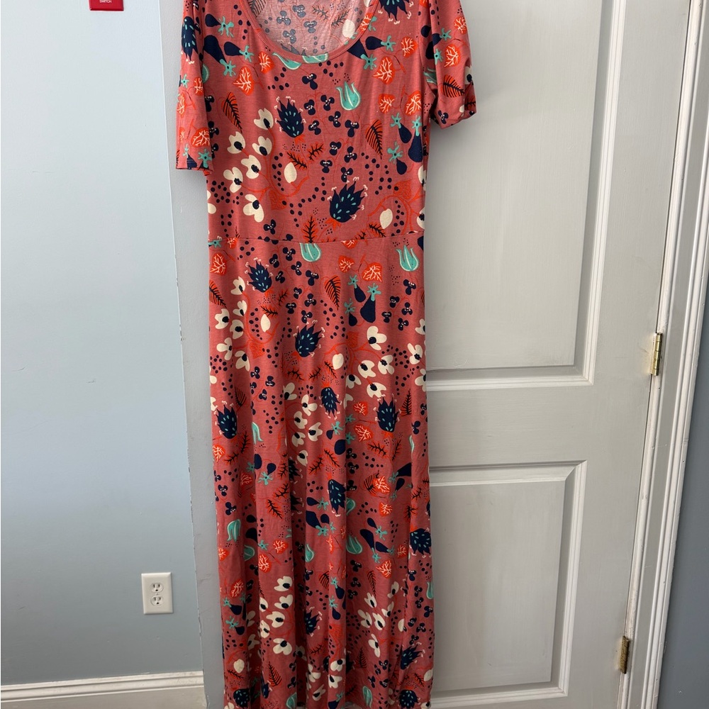 Floral Print Maxi Dress